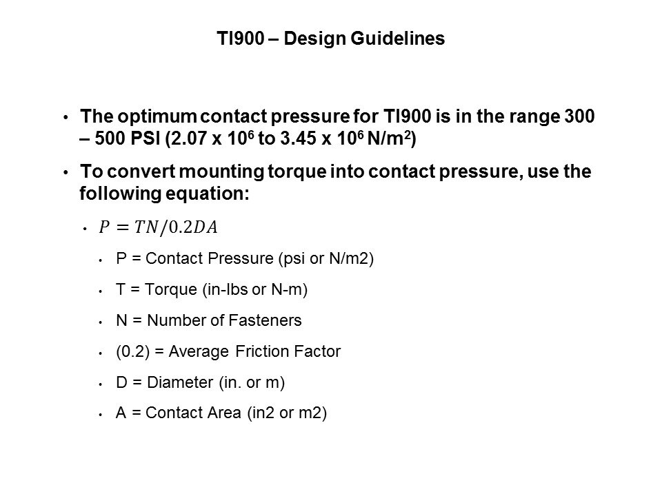 TI900 Silicone Based Thermally Conductive Insulators Slide 4
