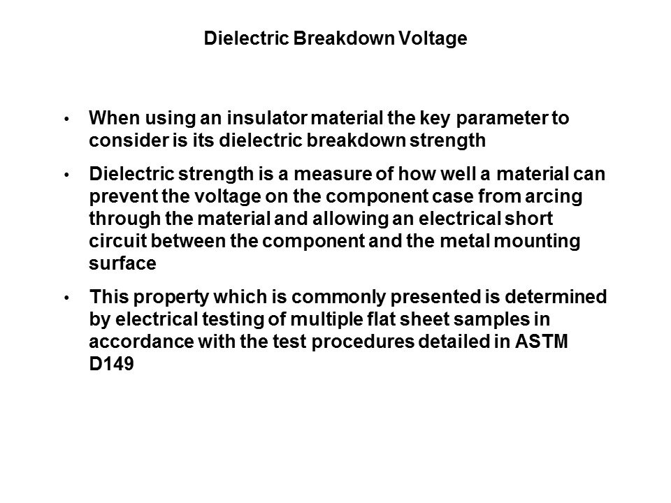 TI900 Silicone Based Thermally Conductive Insulators Slide 6