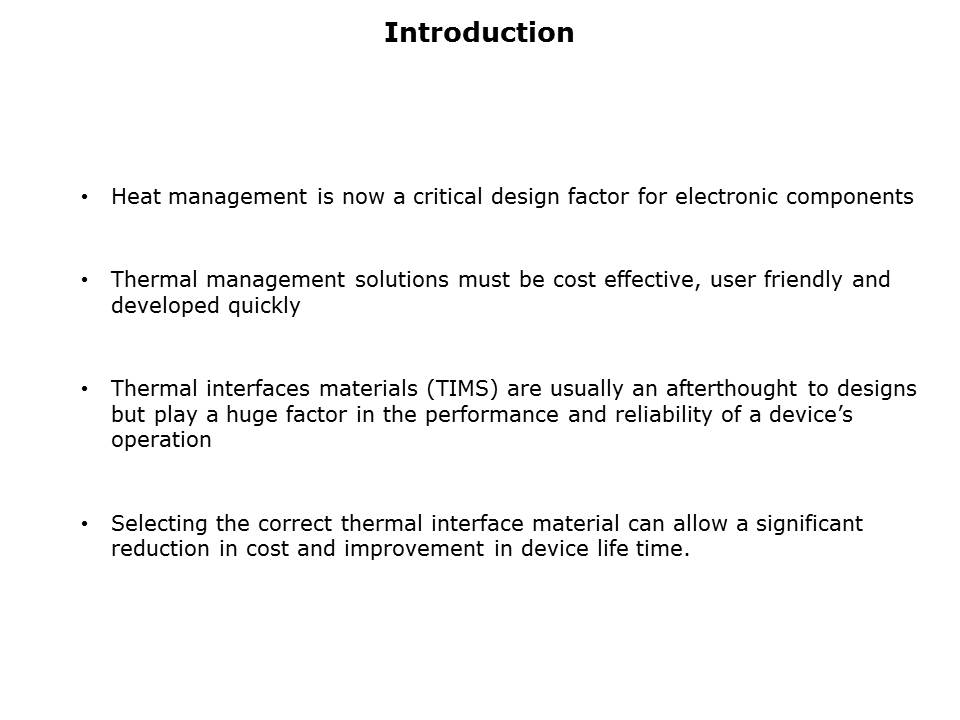 Thermal Interface Product Selection Slide 2