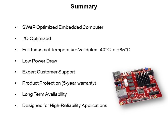 Image of VersaLogic EPC-2701 Zebra Arm-based Embedded Computer - Slide11