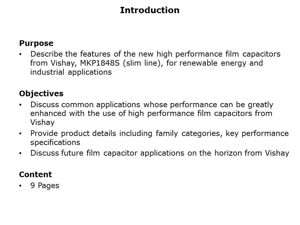 MKP1848S Power Film Capacitors Slide 1