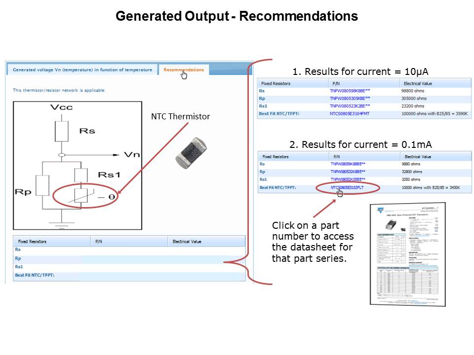 Thermistor Resistor Network Simulation Tool Slide 11