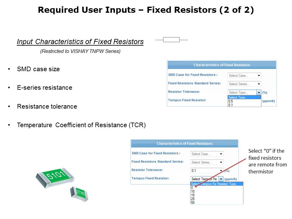 Thermistor Resistor Network Simulation Tool Slide 8