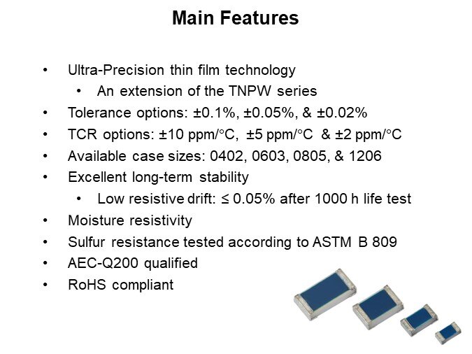 Main Features