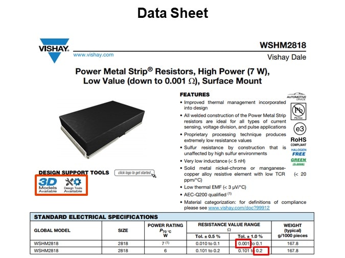 Data Sheet