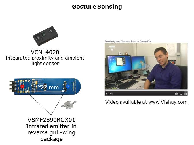 VCNL4035X01 Digital Gesture Sensor Slide 4