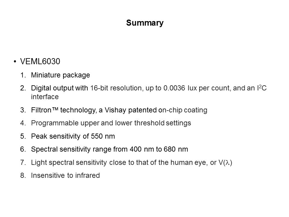 summary