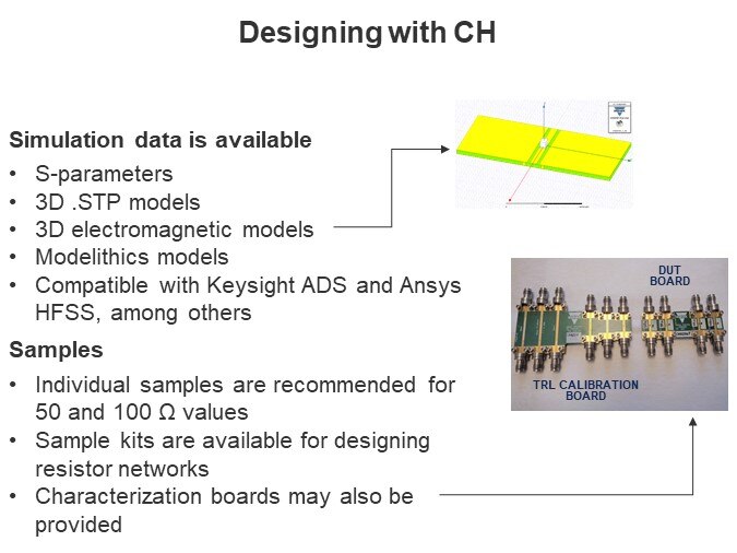 Designing with CH