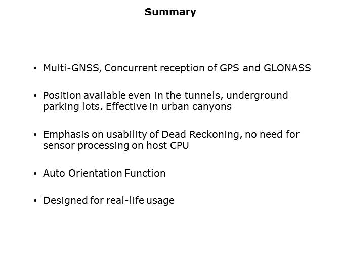 Furuno GV-86 and GV-87 Series Multi-GNSS Receiver Slide 12