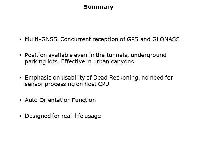 Furuno GV-86 and GV-87 Series Multi-GNSS Receiver Slide 12