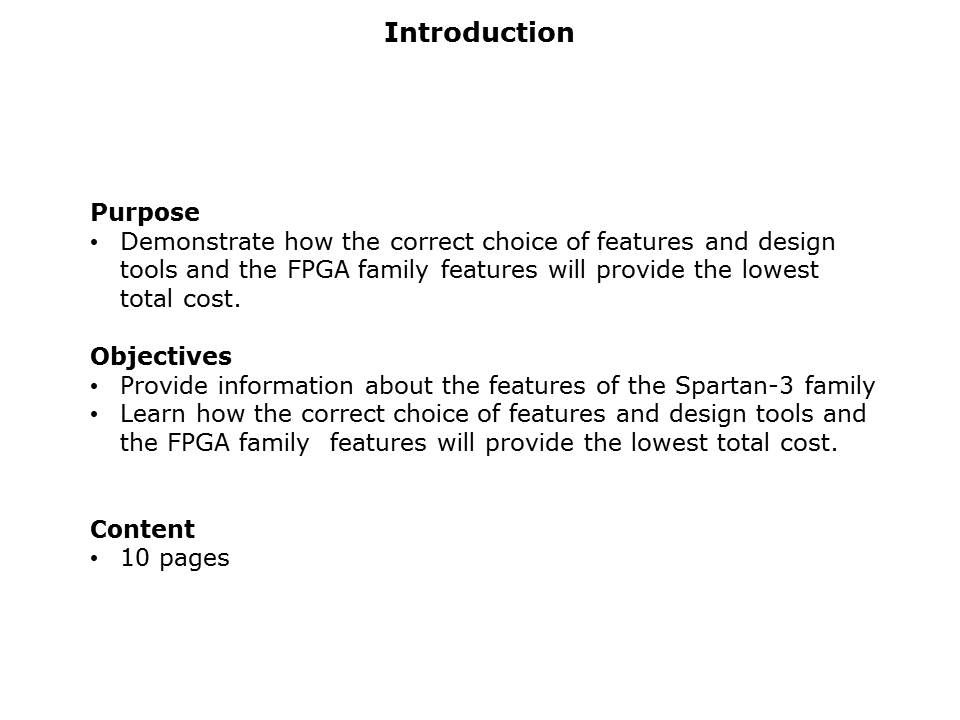 FPGAs Low-Cost High Performance Spartan-3 Generation Slide 1