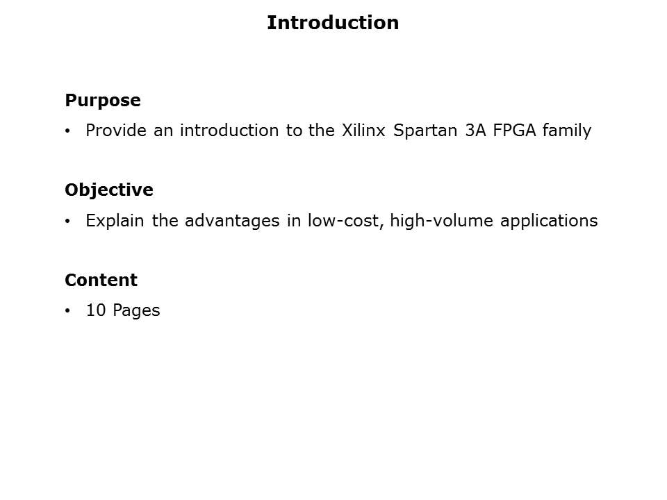 Spartan 3 Generation FPGAs Slide 1