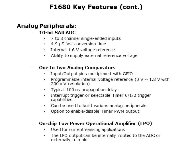 F1680 Series Slide 5