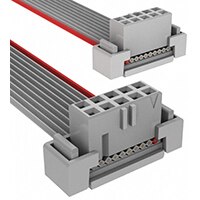 Image of 3M™'s 158 Series Socket Assemblies and 3625 Series Round Conductor Flat Cables