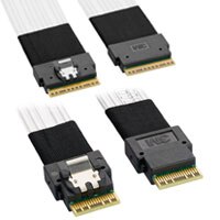 3M 的 8ES4/8ES8 系列 SlimLine 纜線組件圖片