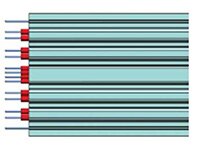 Image of 3M SL8801/12-10DA5-00 Custom-Cut Twin Axial Cable