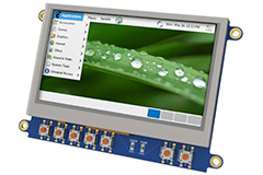 Image of 4D Systems' 4DCAPE-43 4.3” LCD CAPE for Beaglebone Black