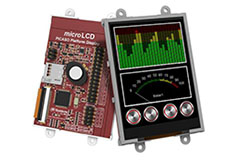 Image of 4D Systems' uLCD-32PTU Display Module