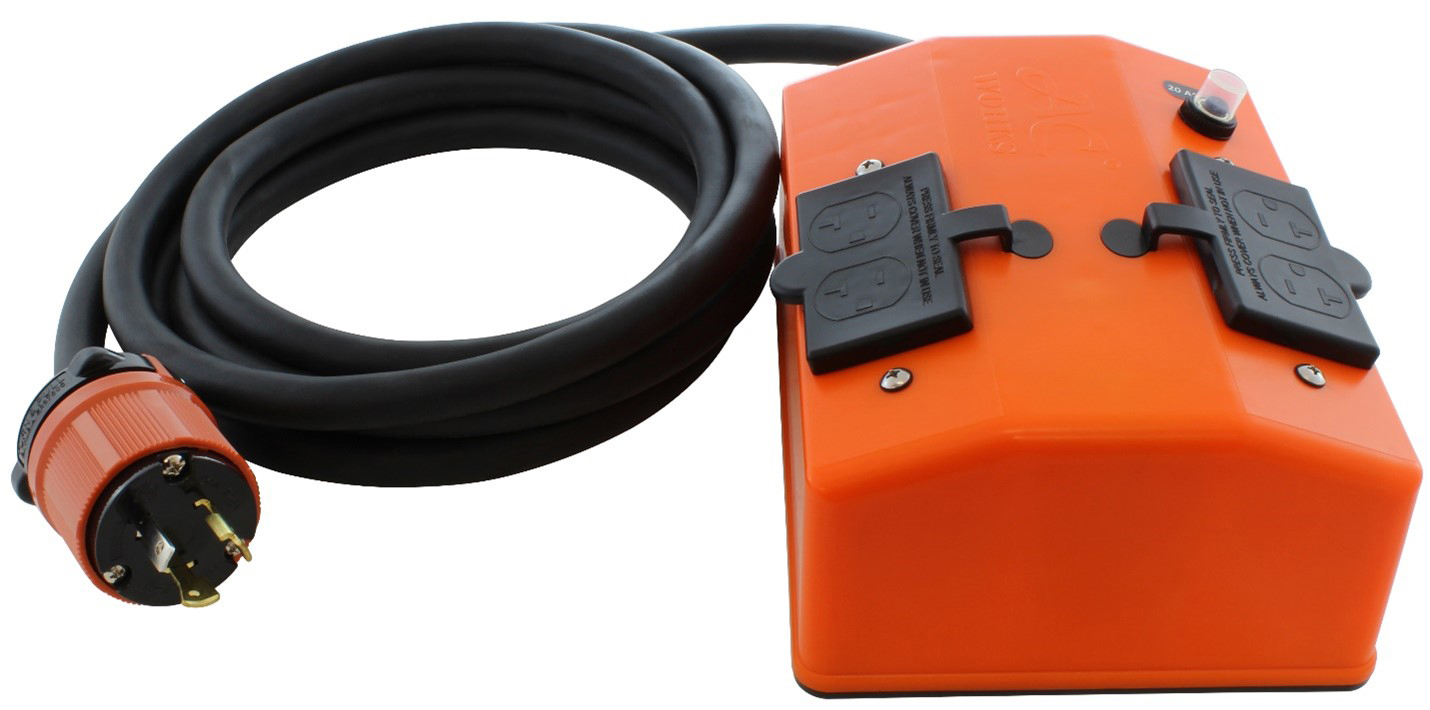 AC WORKS® Extension Cord PDU - AC Connectors | DigiKey