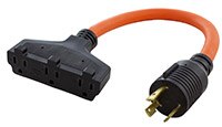 Image of AC Connectors AC WORKS® L530W515 Power Distribution Cords
