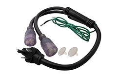 AC WORKS® Outlet Splitter - AC Connectors | DigiKey