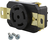 Image des prises FML (Flush-Mount Locking) d'AC Connectors