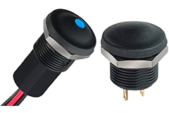 Image of APEM's IX Series Pushbuttons