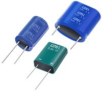 Image of AVX's SCC and SCM Series Supercapacitors