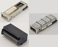 Adam Tech 的 XFP 屏蔽罩及连接器图片