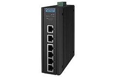Image of Advantech's EKI-2700 Series Industrial Unmanaged PoE Switches