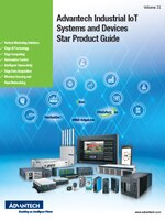 Advantech 工業物聯網系統和裝置明星產品指南封面
