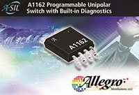 Allegro MicroSystems 的 A1162 可编程单极开关图片