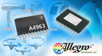 Image of Allegro's A4963 Three-Phase Sensorless BLDC Controller