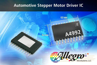 Image of Allegro MicroSystems' A4992 Automotive Stepper Motor Drive IC