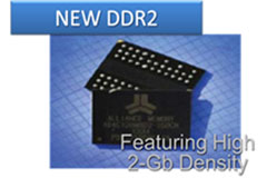 Image of Alliance Memory's AS4C128M16D2 High-Speed CMOS DDR2 SDRAM