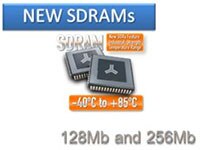 Image des mémoires SDRAM CMOS AS4C8M16S-7BCN et AS4C16M16S-7BCN d'Alliance Memory