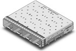 Image of Amphenol Communications Solutions' ExpressPort™ SFP+ 1xN Cages