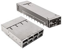 Image of Amphenol Communications Solutions' OSFP Series Connectors