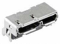 Image of Amphenol's USB 3.1 Superspeed+ Connector