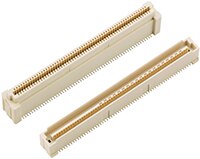 Image of Amphenol ICC's BergStak+™ 0.80 mm Mezzanine Connector