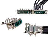 Image of Amphenol’s D-Sub High-Power Series Connectors