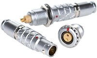 Amphenol LTW 的 FLO 系列金屬製推挽式連接器的圖片