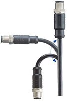 Abbildung: hochflexible M12-Kabelkonfektionen von Amphenol LTW