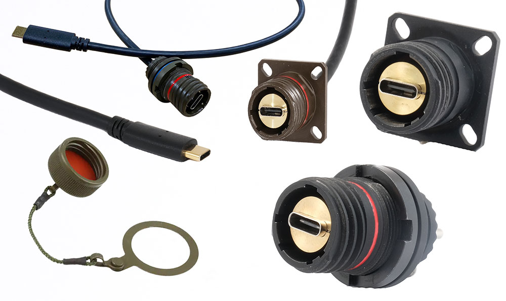 USB3CFTV Series Rugged Connectors - Amphenol PCD | DigiKey