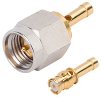 Image of Amphenol SV Microwave Extended Ferrule RF Cable Connectors