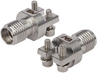 Image of Amphenol SV Micro's Low-Profile Solderless PCB Edge Launch Connectors