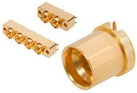 Image of Amphenol SV Microwave's SMP, SMPM, and SMPS PCB Surface Mount Connectors
