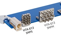 Amphenol SV Microwave 的 VITA 67.3 SMPM 和 SMPS 产品线图片