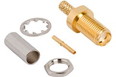 Image of Amphenol's SMA Connectors Optimized for TFC-302LL