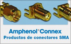 Conectores SMA Amphenol Connex
